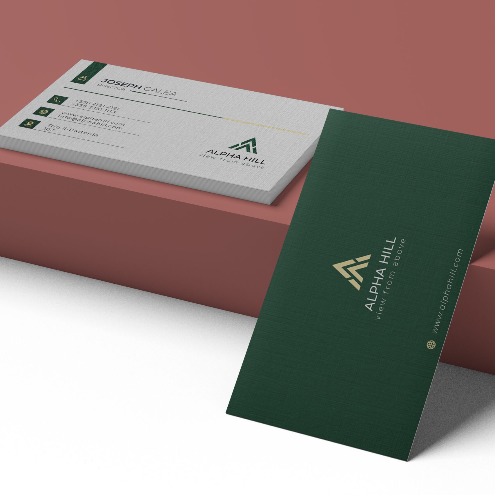 Standard Business Card - Square Corner